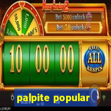 palpite popular